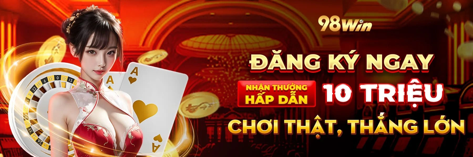 Banner giới thiệu thương hiệu 98Win